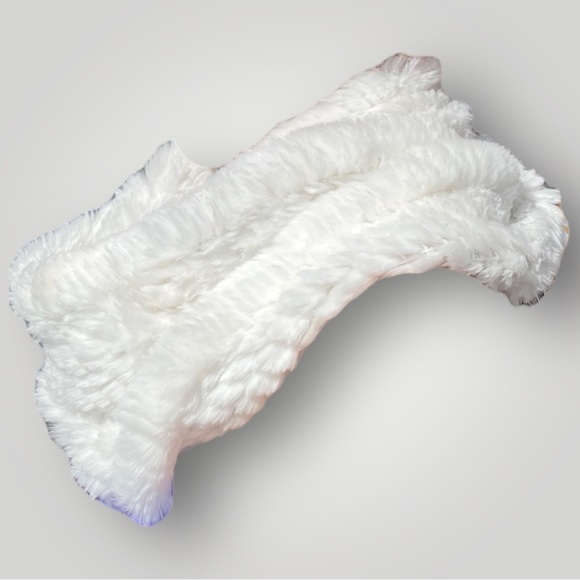 Adrienne Landau Rabbit Fur Snood Scarf 🐇 - Picture 5 of 7
